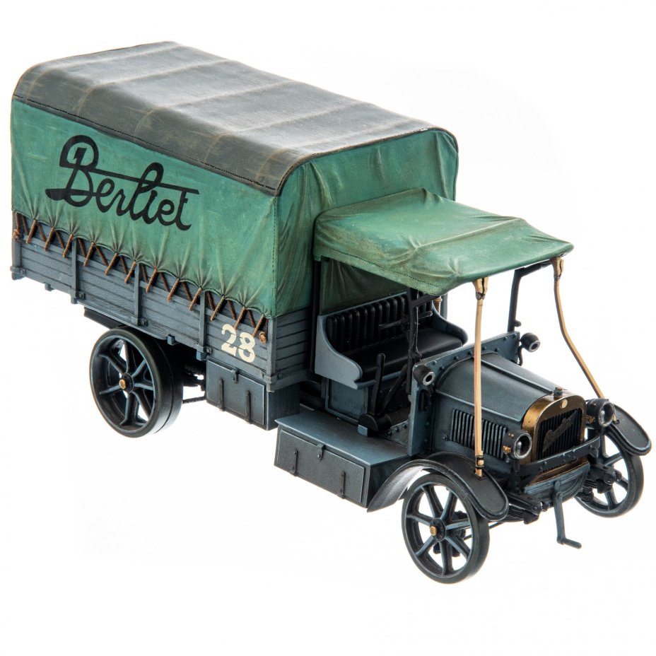 Модель грузовика "Berliet", сплав металла, пластик, краска, Западная Европа, 2000-2020 гг.