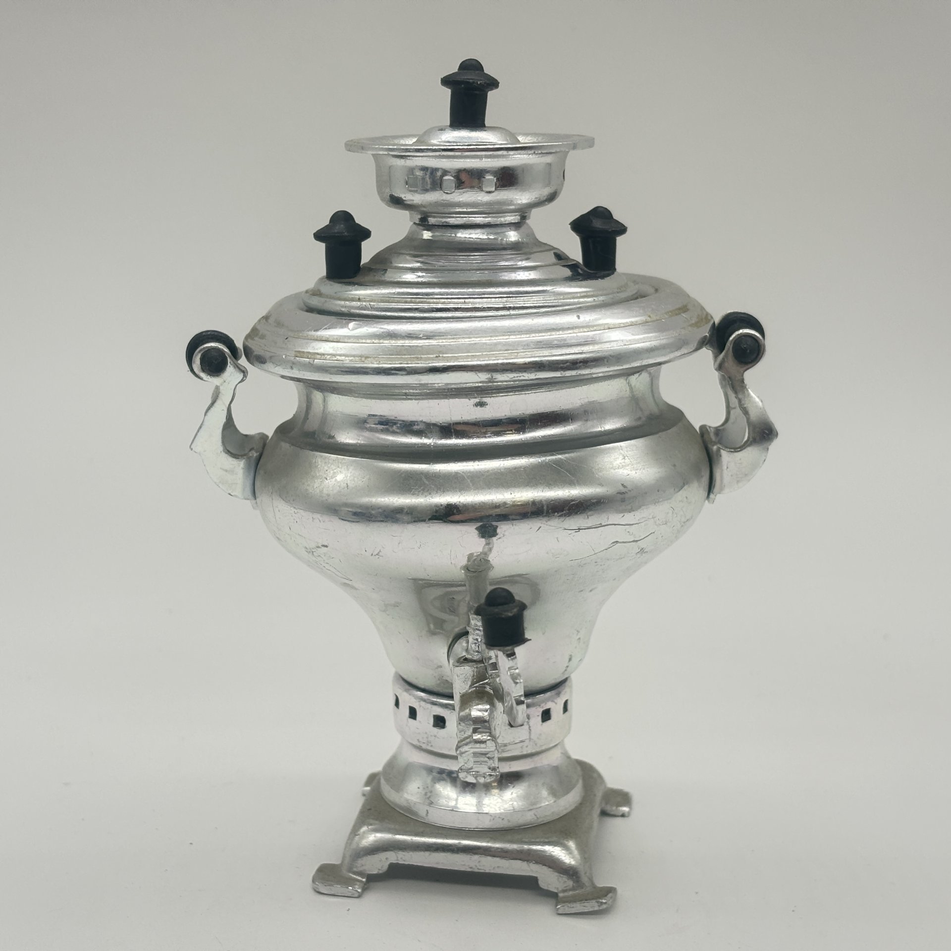 Самовар сувенирный, металл, пластик, СССР, 1970-1990 гг.