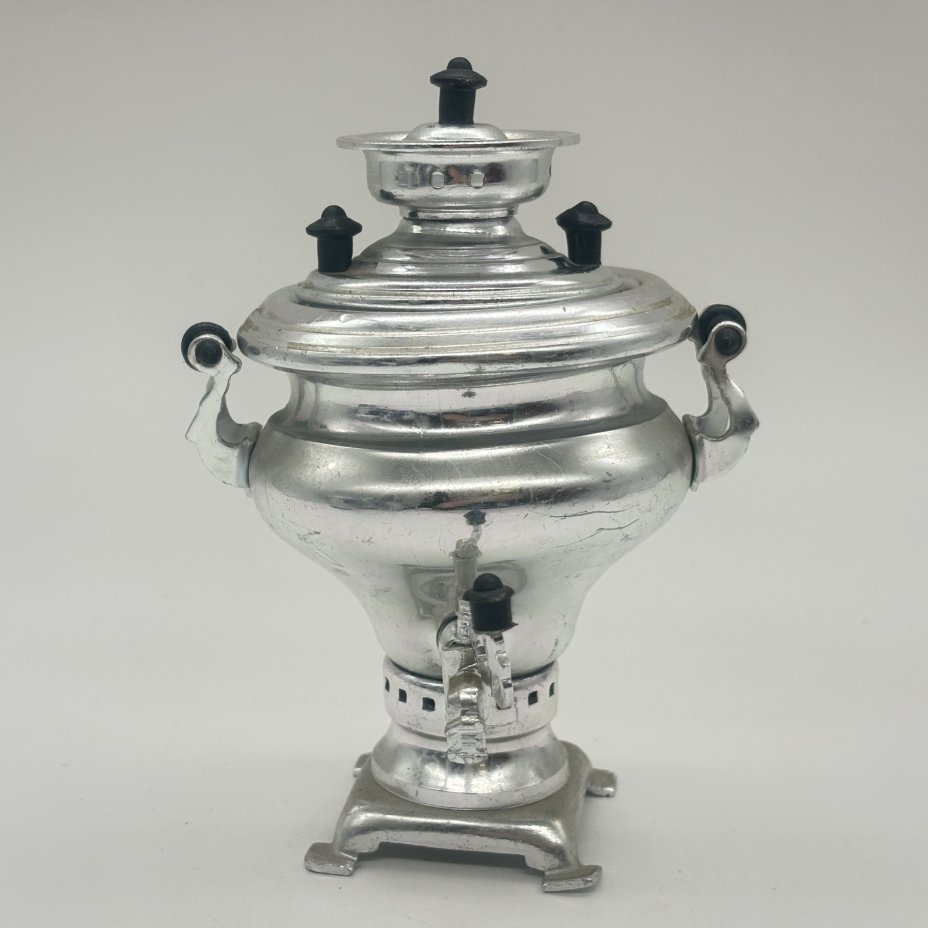 Самовар сувенирный, металл, пластик, СССР, 1970-1990 гг.
