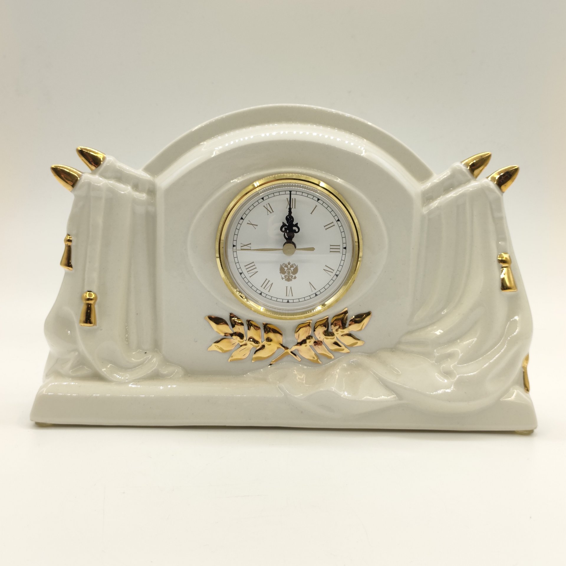 Часы настольные, выполненные в стиле ампир, Большая медведица