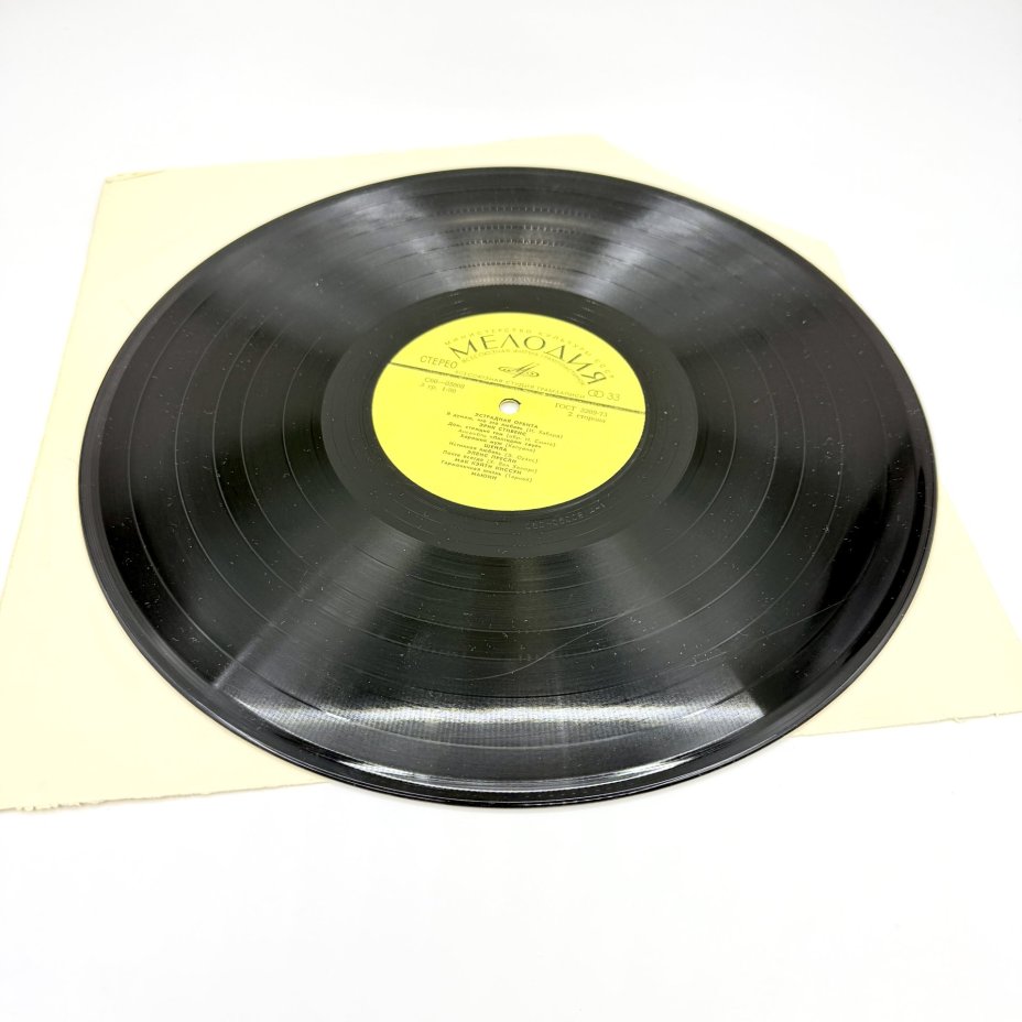 Грампластинка "Эстрадная орбита", LP (Long play), VG (Very good), композитный материал, картон, Всесоюзная фирма грампластинок «Мелодия», СССР, 1988 г., Всесоюзная фирма грампластинок «Мелодия»