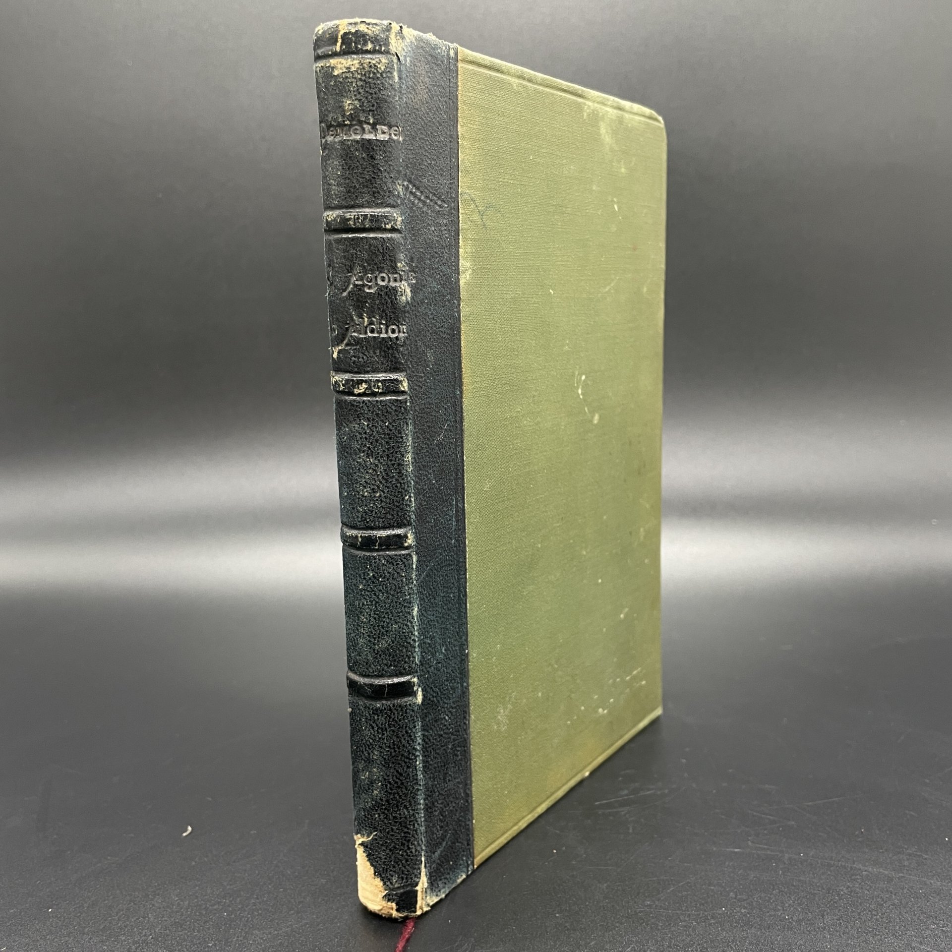 Книга Eugen Demolder "L' Agonie d' Albion" (Агония Албиона) / Edition dv Mercvre De France