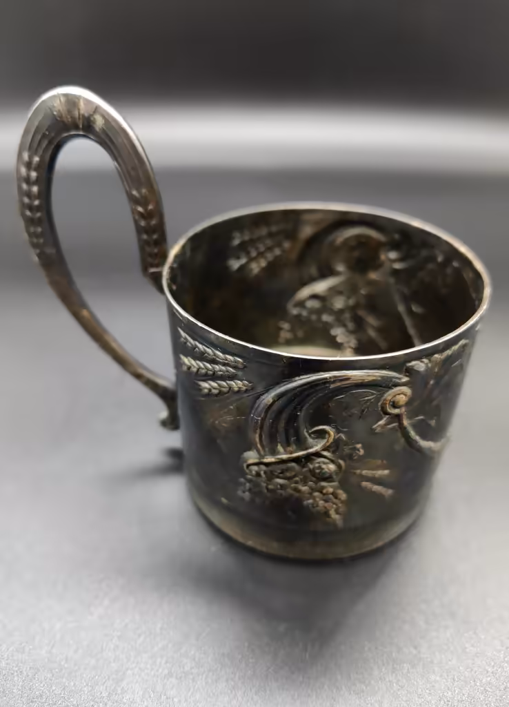 Подстаканник "Рог изобилия", Московский платиновый завод «Платиноприбор» (МПЗ)