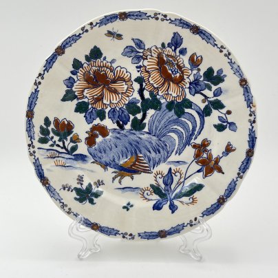 Декоративная тарелка с изображением петуха, Gien