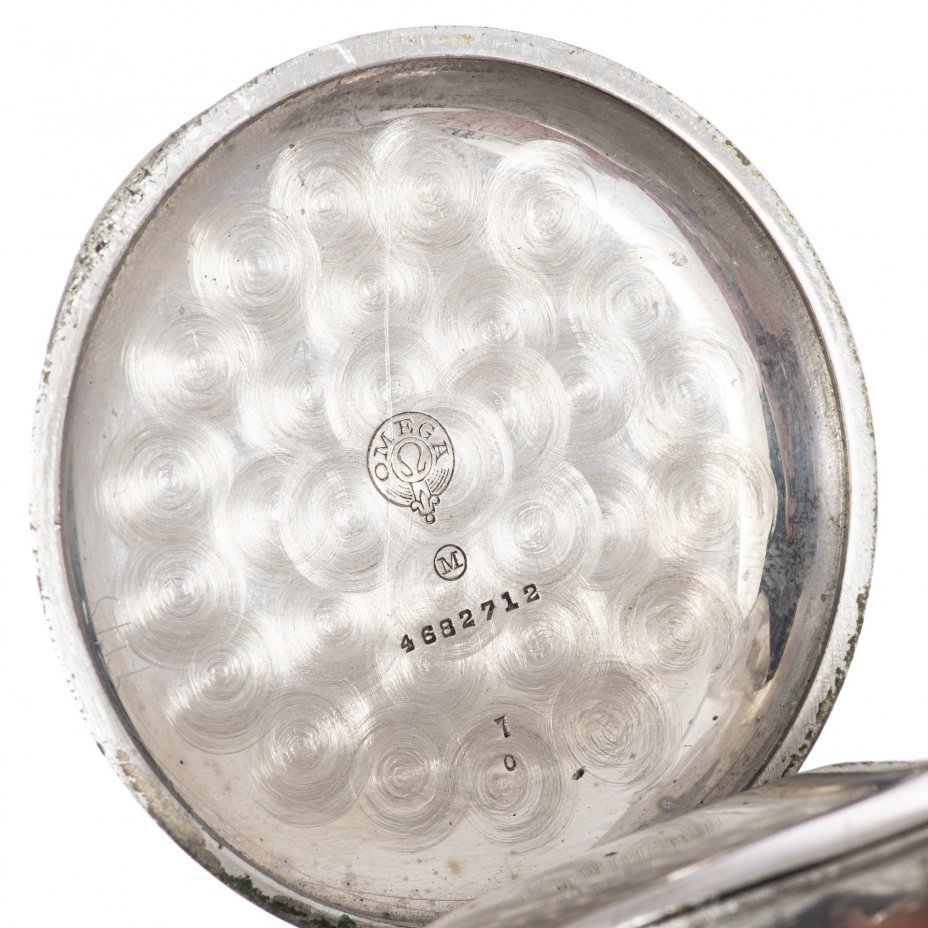 Часы карманные , металл, эмаль, мануфактура "Omega", Швейцария, 1910-1920 гг., Omega