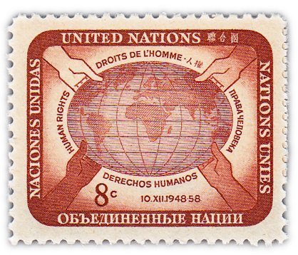 США 8 центов 1958 "Организация Объединенных Наций"