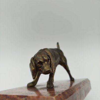 Статуэтка "Сеттер" на постаменте