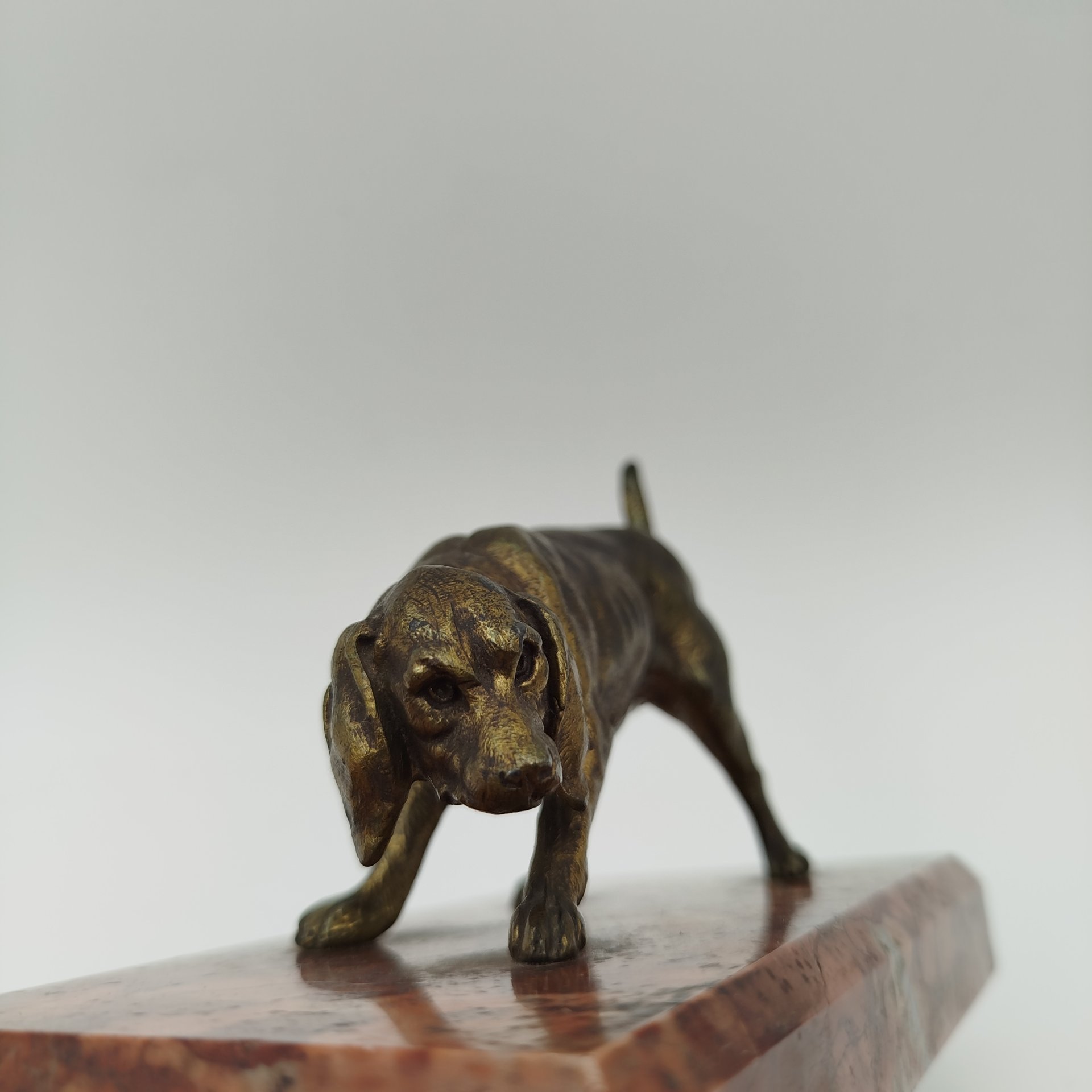 Статуэтка "Сеттер" на постаменте