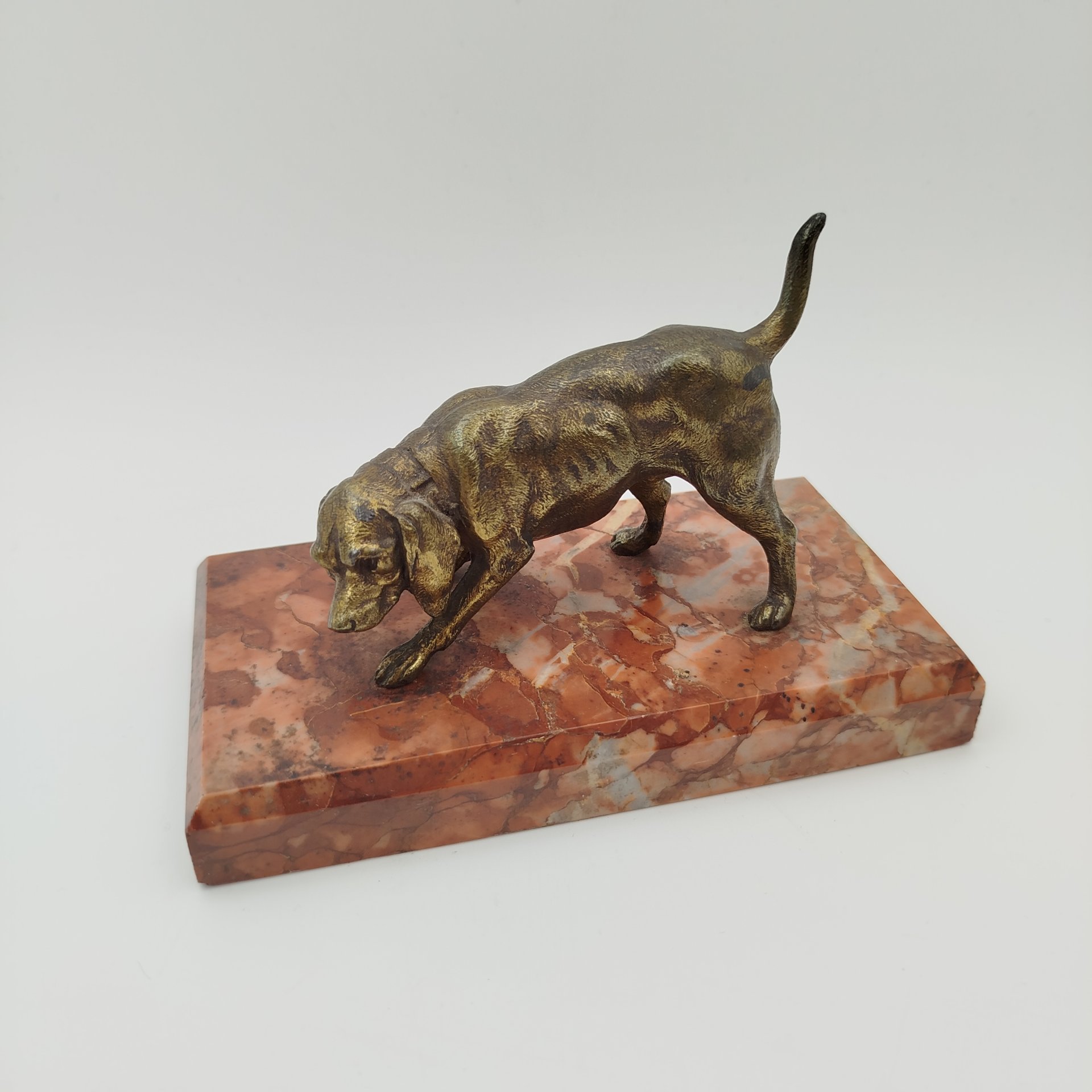 Статуэтка "Сеттер" на постаменте