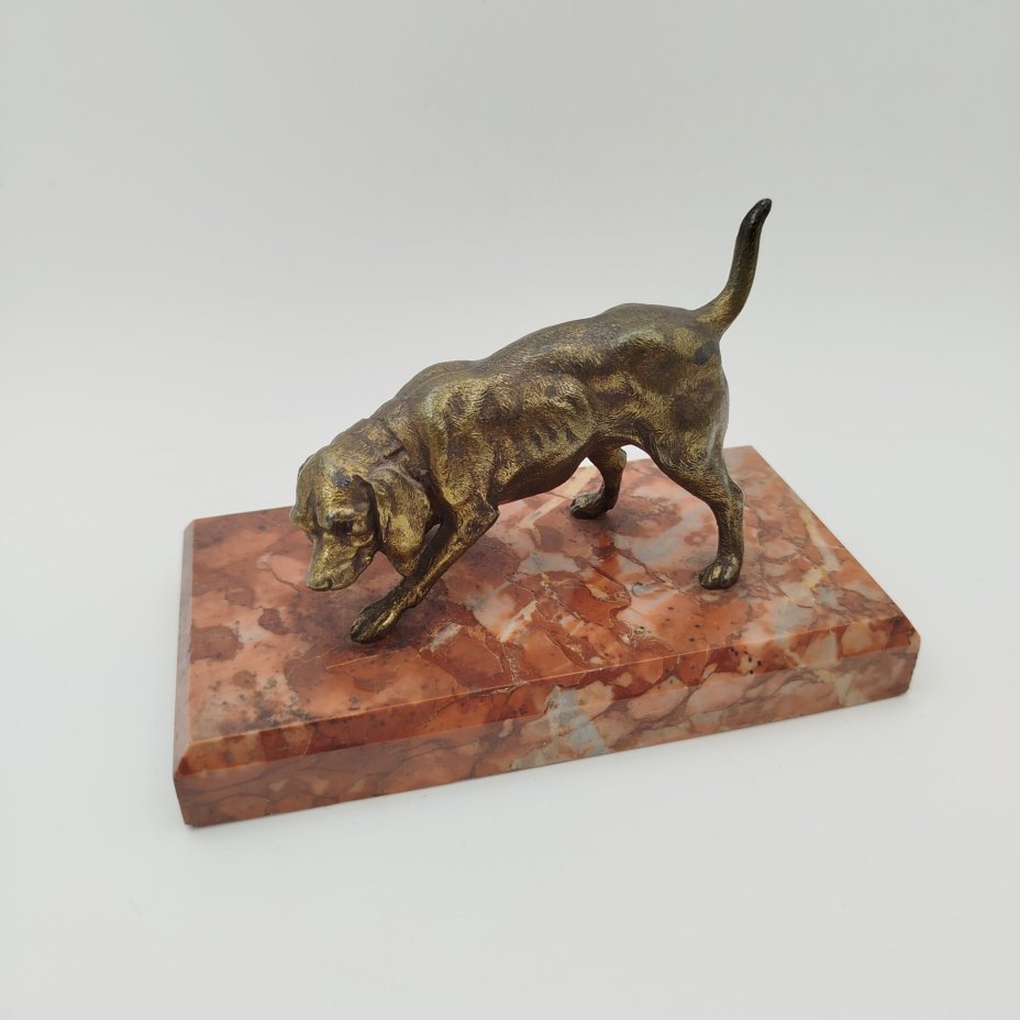 Статуэтка "Сеттер" на постаменте