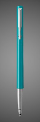 Ручка-роллер Parker Vector Standard T01, цвет: BLUE GREEN, Металлы: нержавеющая сталь, пластик