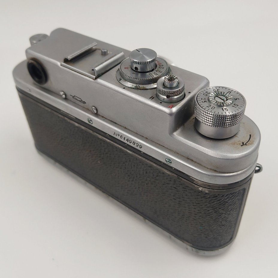 Фотоаппарат "Зоркий-4" с объективом "Юпитер-8", в оригинальном кофре, металл, пластик, стекло, кожа, Красногорский механический завод (КМЗ), СССР, 1956-1973 гг.