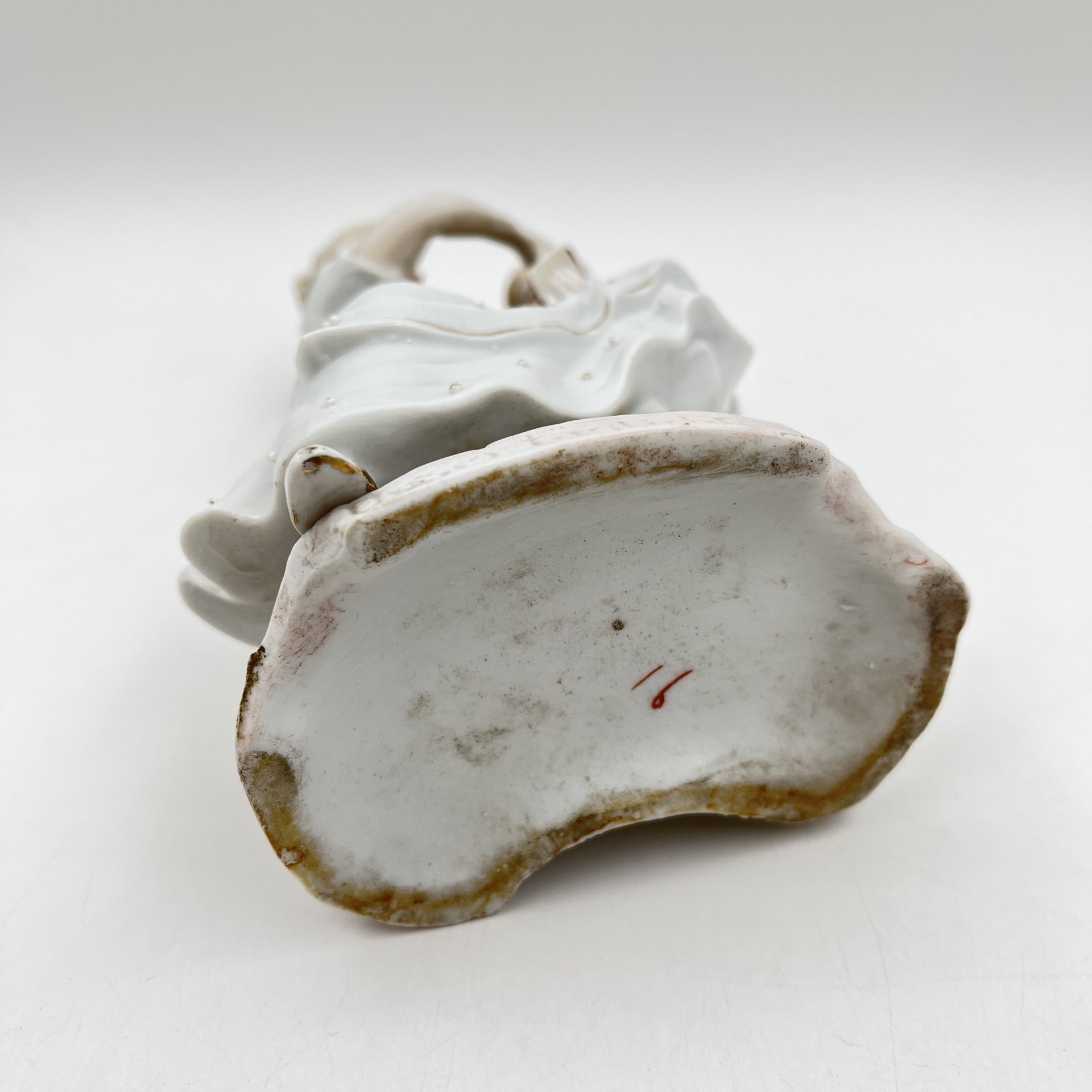 Статуэтка "Unser täglich Brot" ("Хлеб Наш Насущный"), бисквит, роспись, золочение