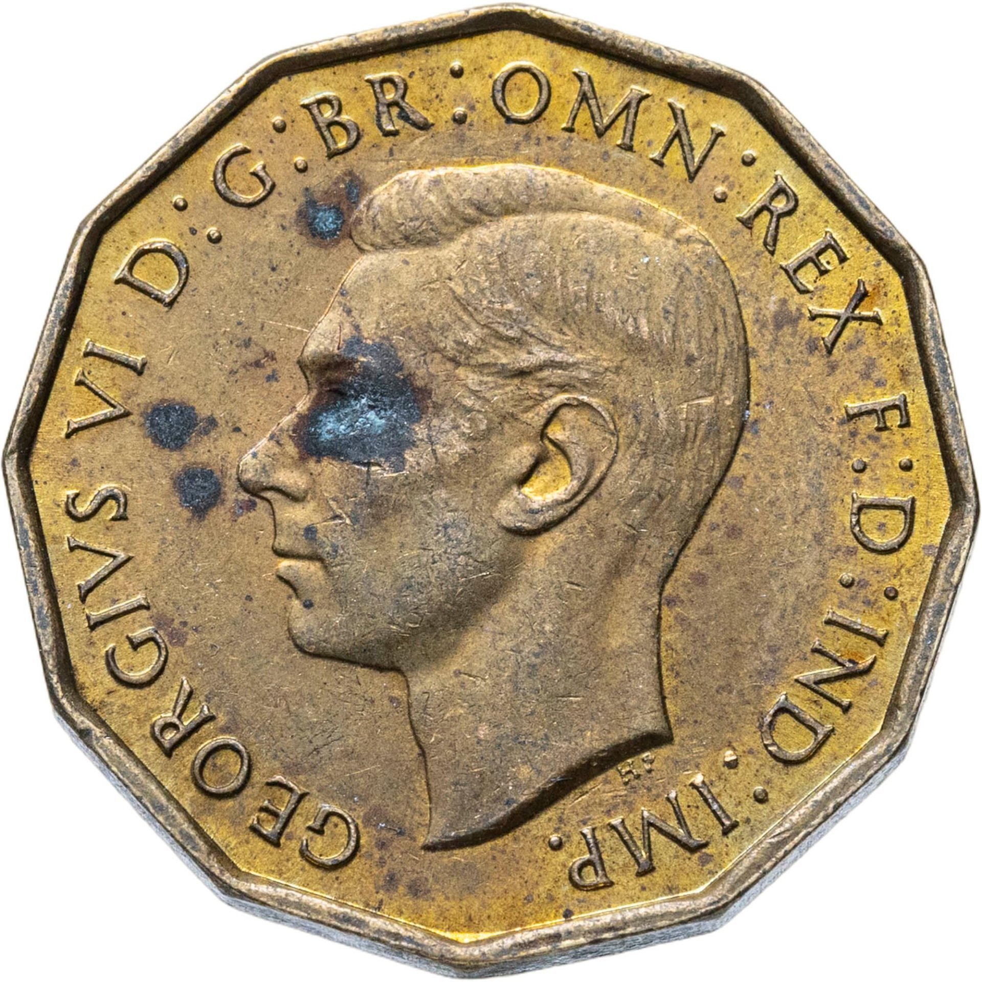 Великобритания 3 пенса (pence) 1937