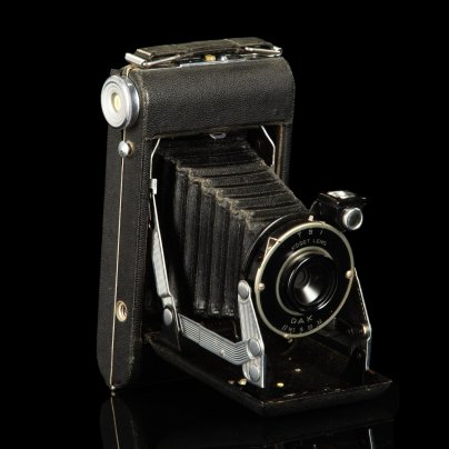 Фотоаппарат "Vigilant Six-20" в оригинальной коробке, экспонометром и инструкцией, Kodak