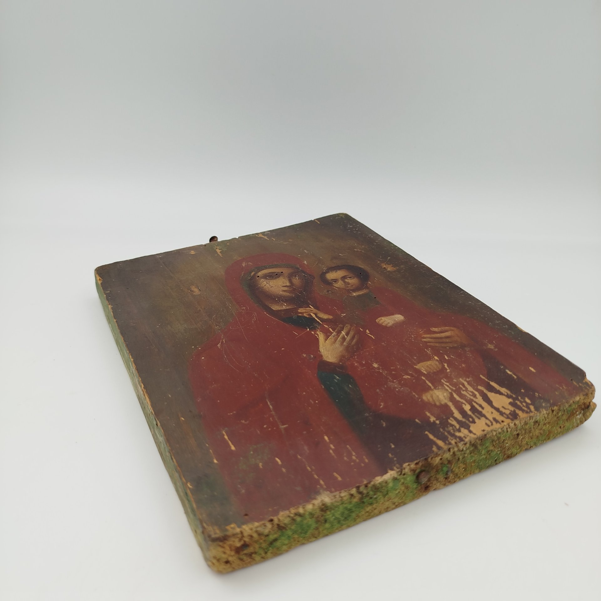 Икона "Богоматерь Иверская", дерево, масло, Российская империя, 1900-1915 гг.