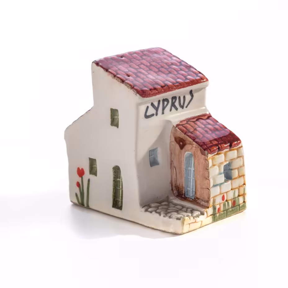 Фигурка керамическая "Домик Cyprus"