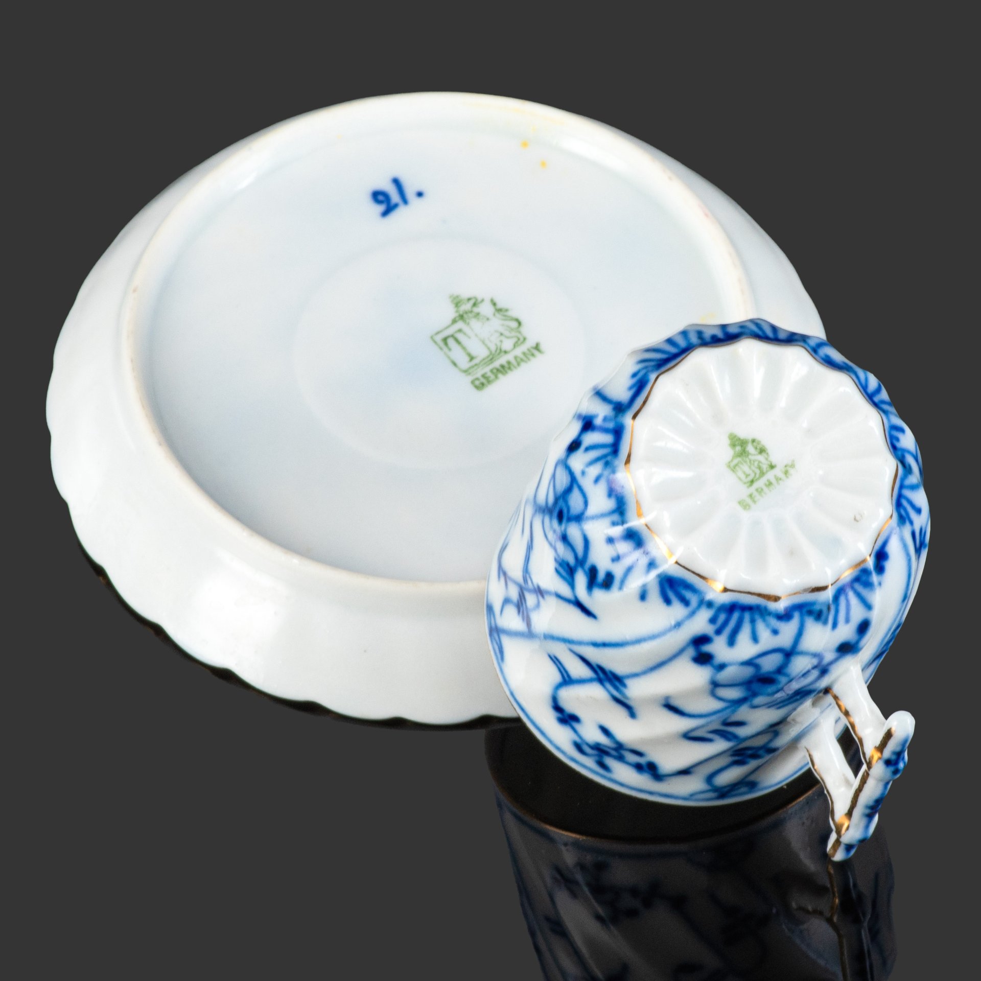 Пара кофейная, Sontag&Sons (later Tettau)