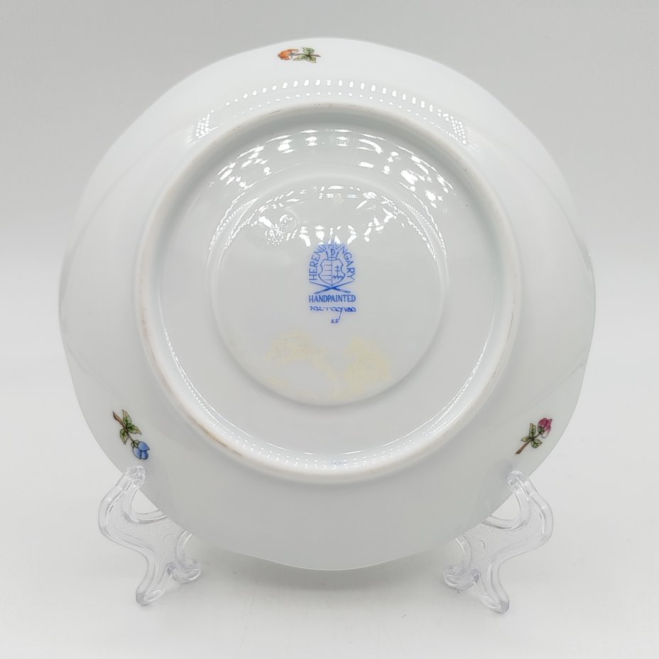Блюдце из сервиза "Королева Виктория", Herend (Херенд)