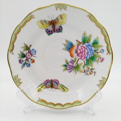 Блюдце из сервиза "Королева Виктория", Herend (Херенд)