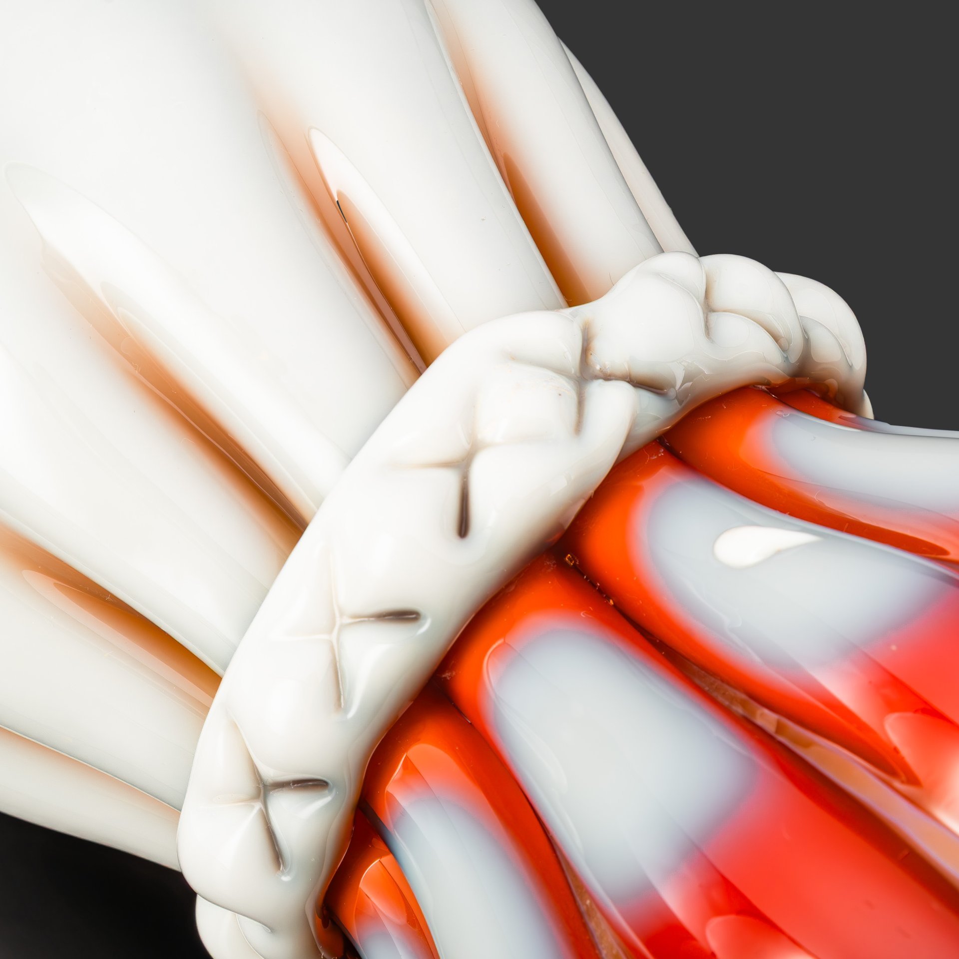 Ваза спиралевидной формы "Восьмерка", автор Воронцова