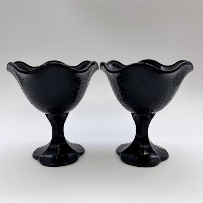 Набор из 2-х вазочек для десертов, цветное стекло