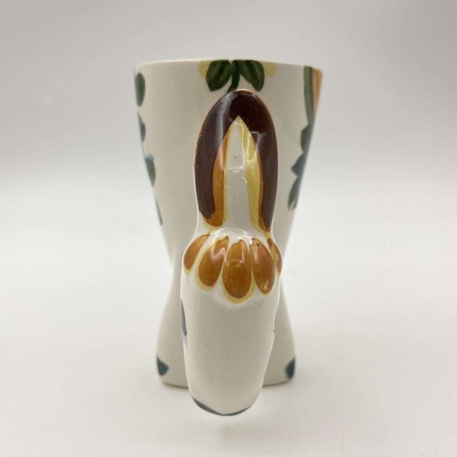 Пашотница "Ослик", скульптор В. Сергеев, фаянс, роспись, Конаковский фаянсовый завод им. М.И. Калинина (ЗиК Конаково), СССР, 1974-1991 гг.