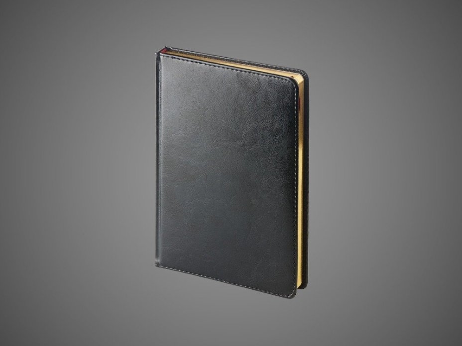 Подарочный набор: Ручка перьевая Parker Jotter Stainless Steel GT и Ежедневник черный недатированный, Металлы: нержавеющая сталь