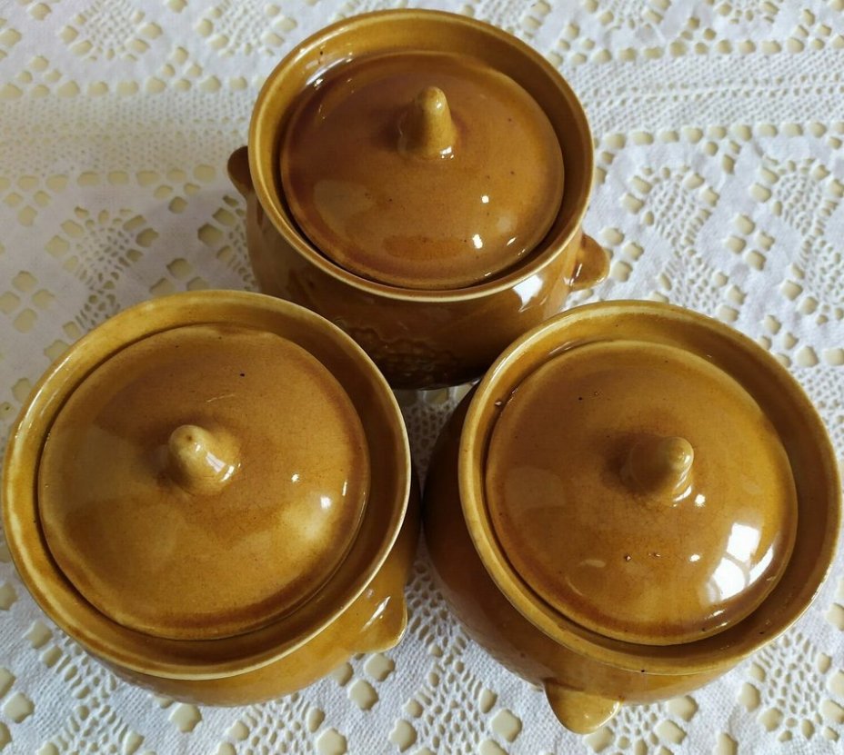 Горшки для запекания, 3шт.