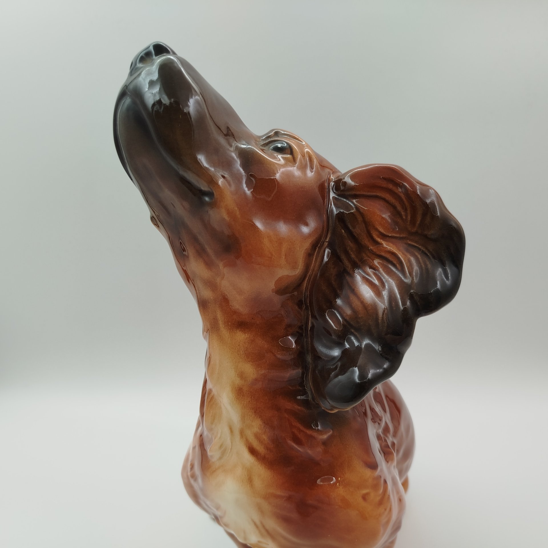 Статуэтка "Такса" (большая), фаянс, роспись, Goebel, Германия, 1979-1990 гг., Goebel