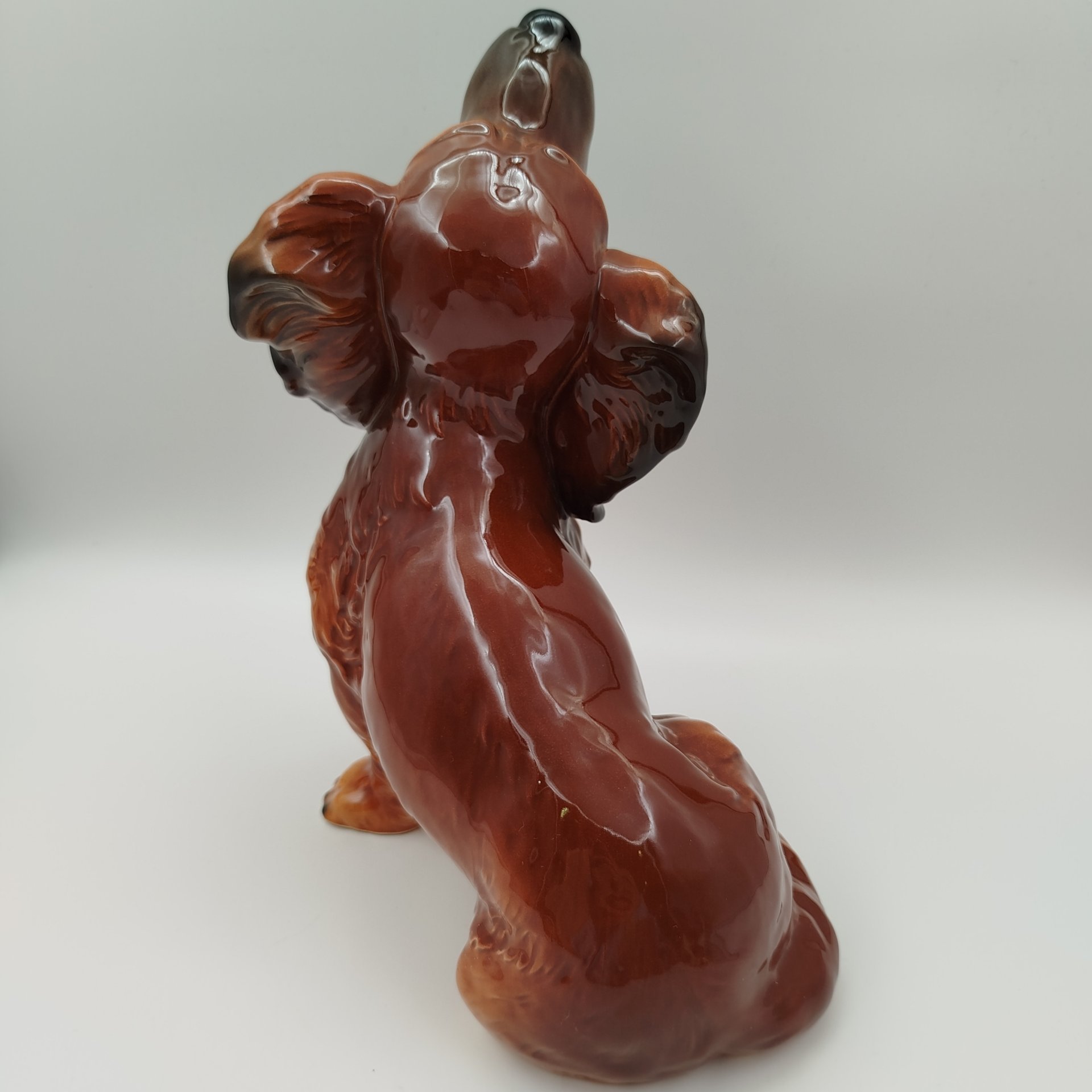 Статуэтка "Такса" (большая), фаянс, роспись, Goebel, Германия, 1979-1990 гг., Goebel