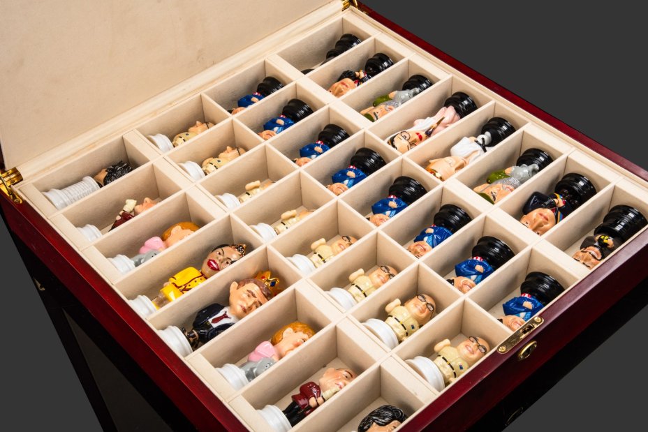 Шахматы "Мировые лидеры"