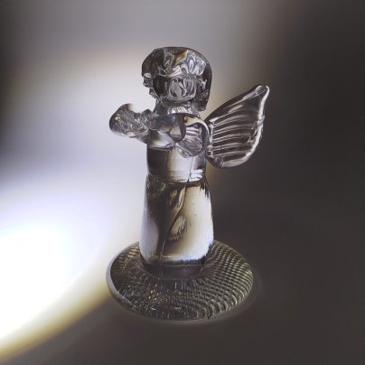 Статуэтка "Ангел", хрусталь, гутная техника, Российская Федерация, 1990-2015 гг.