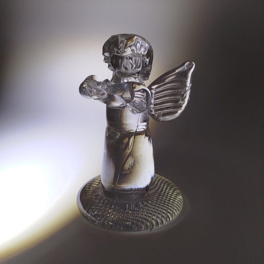 Статуэтка "Ангел", хрусталь, гутная техника, Российская Федерация, 1990-2015 гг.