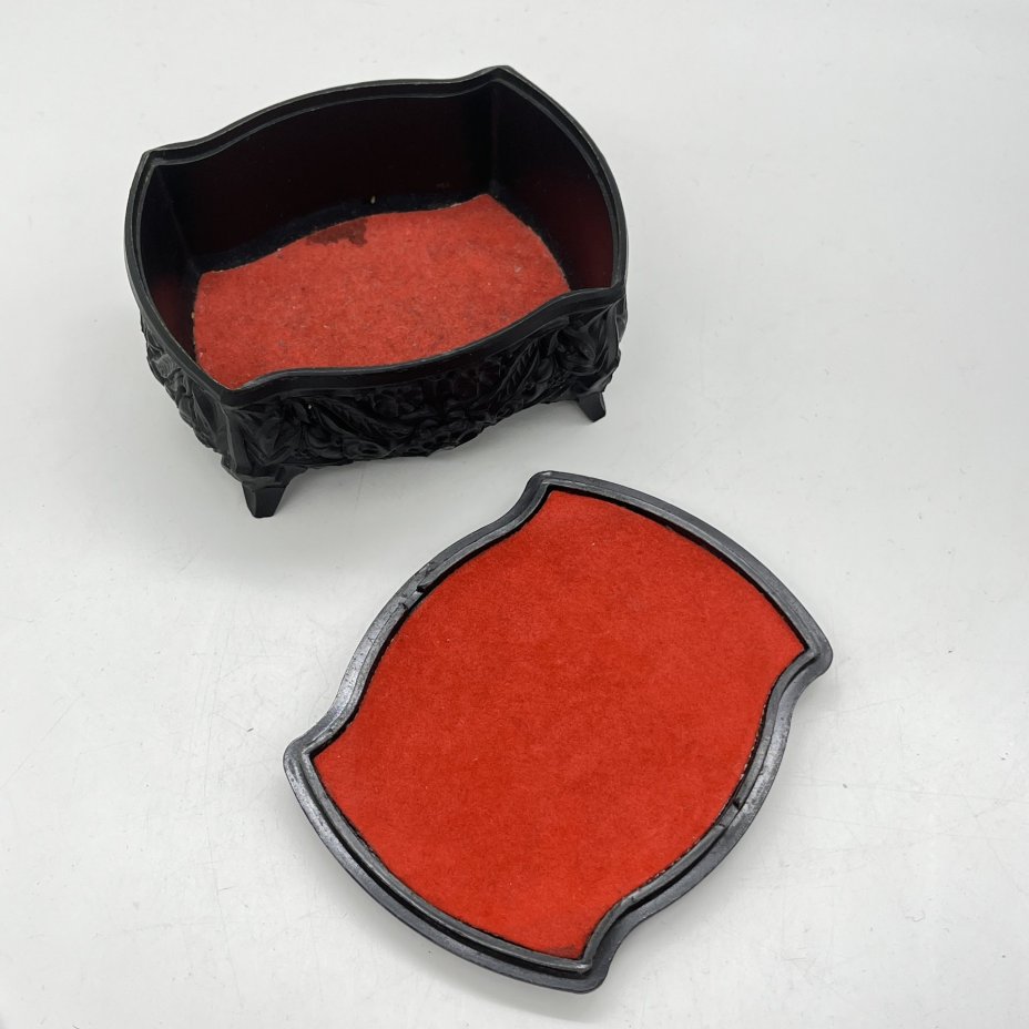 Шкатулка с расписным декором "Жар-птица"