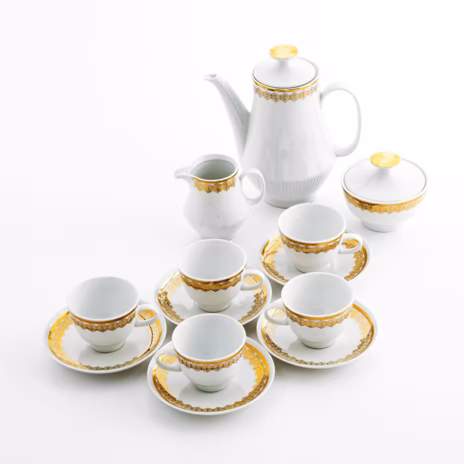 Кофейный сервиз на 5 персон (13 предметов), Colditz (Кольдиц)
