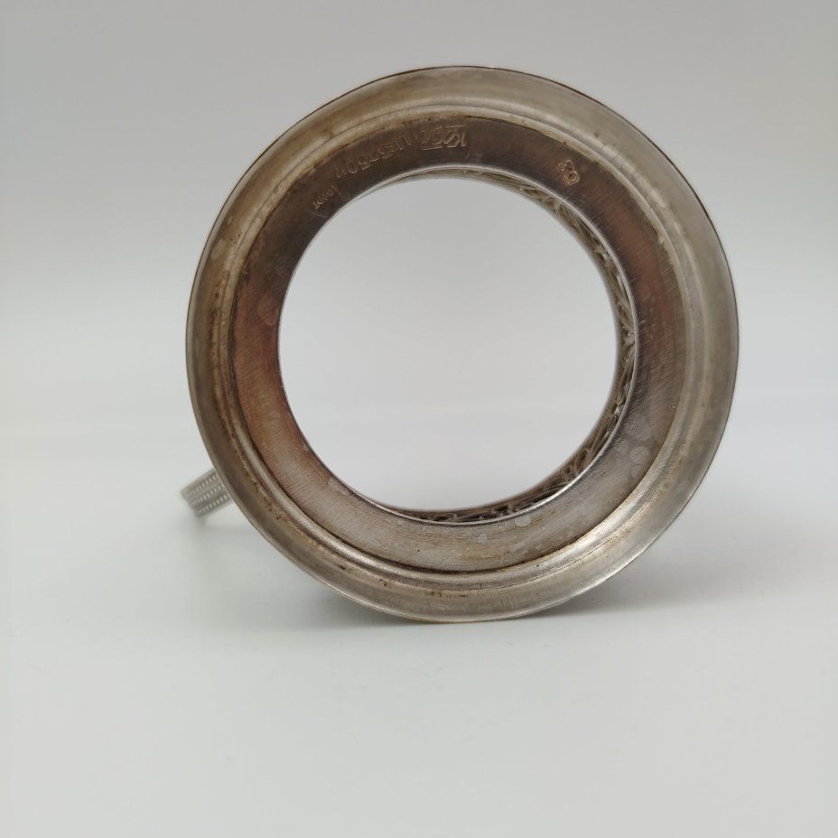 Подстаканник ажурный, мельхиор (медь-никель), Казаковский завод художественных изделий (КХИ), СССР, 1960-1980 гг.