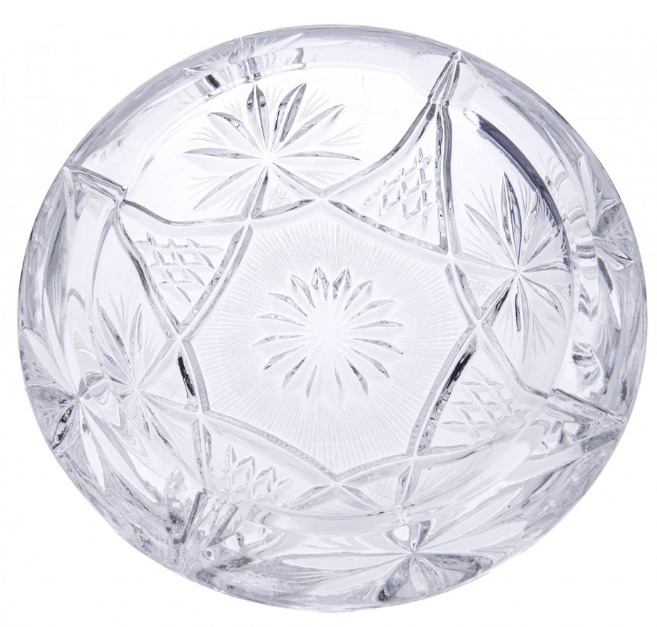 Пепельница, хрусталь, алмазная грань, Западная Европа, 1970-1990 гг.