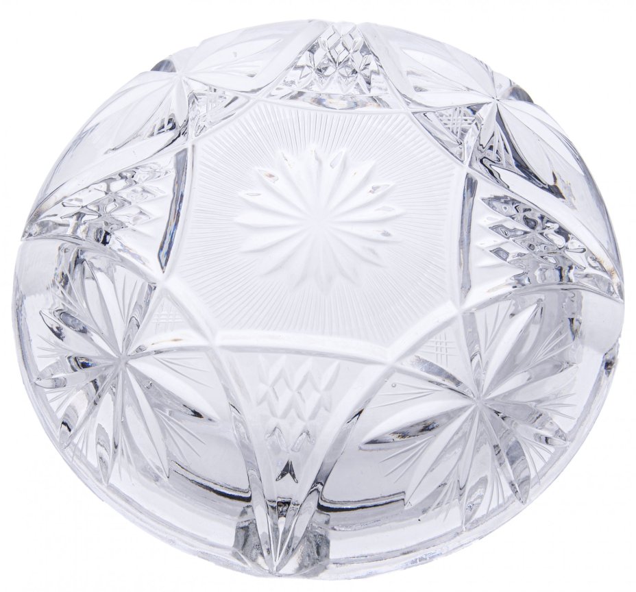 Пепельница, хрусталь, алмазная грань, Западная Европа, 1970-1990 гг.