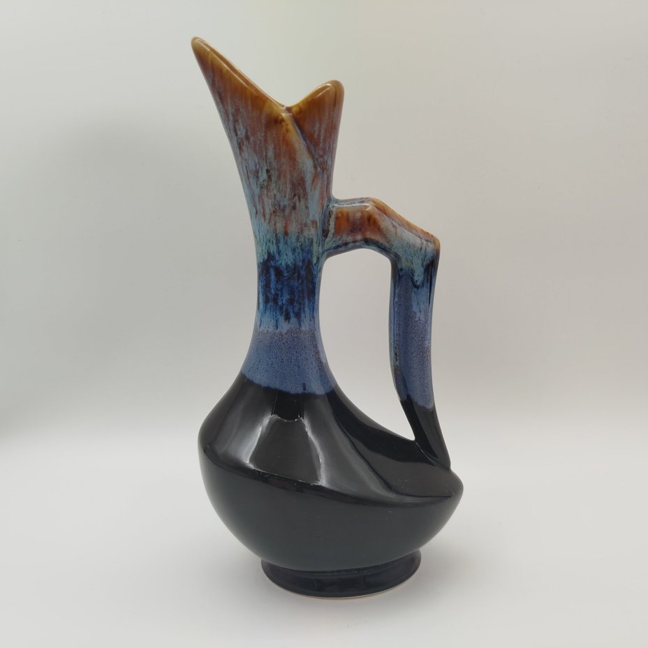 Кувшин необычной формы, керамика, поливы, Европа, 1960-1980 гг.