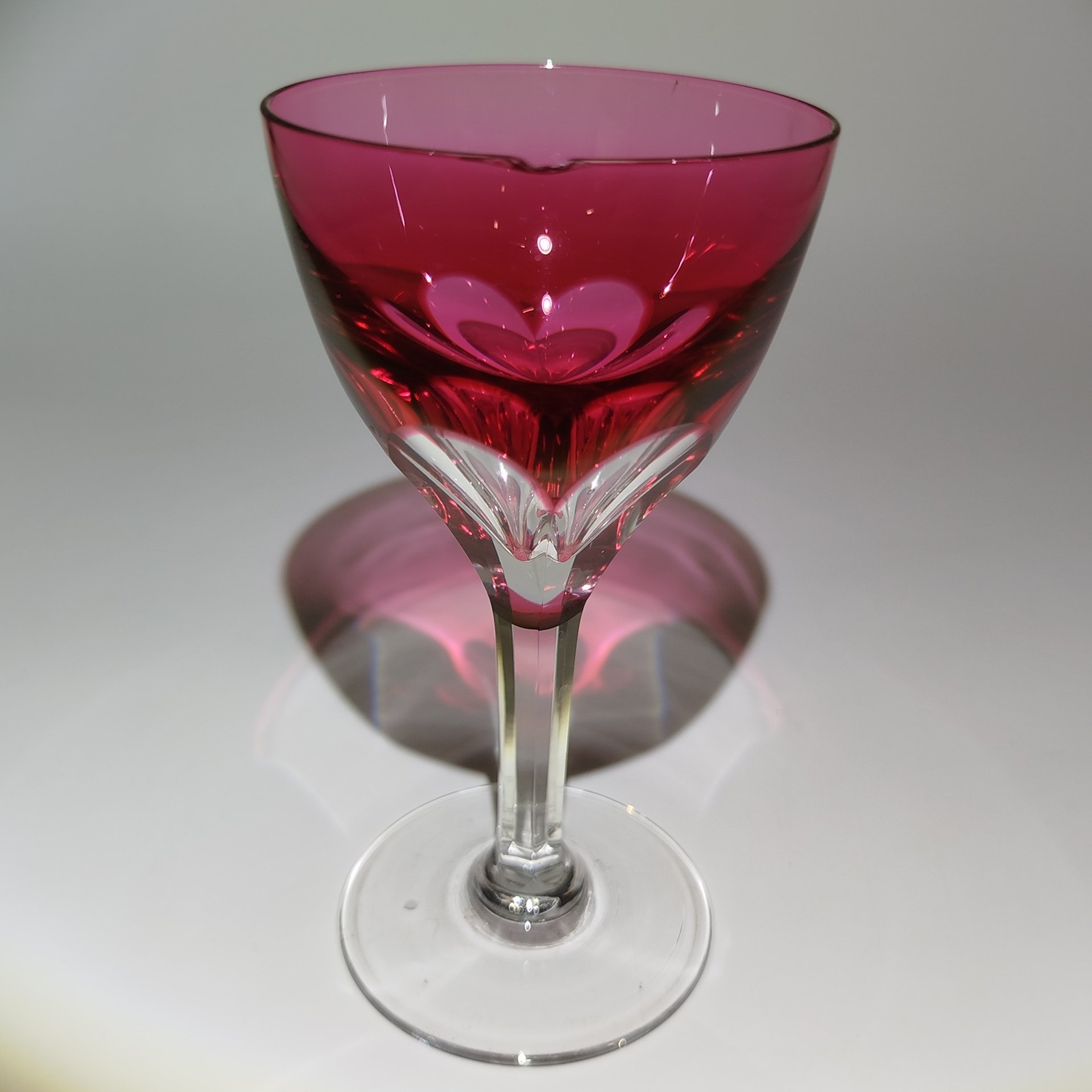 Бокал вина и крепких напитков, серия "Gevaert", Val Saint Lambert
