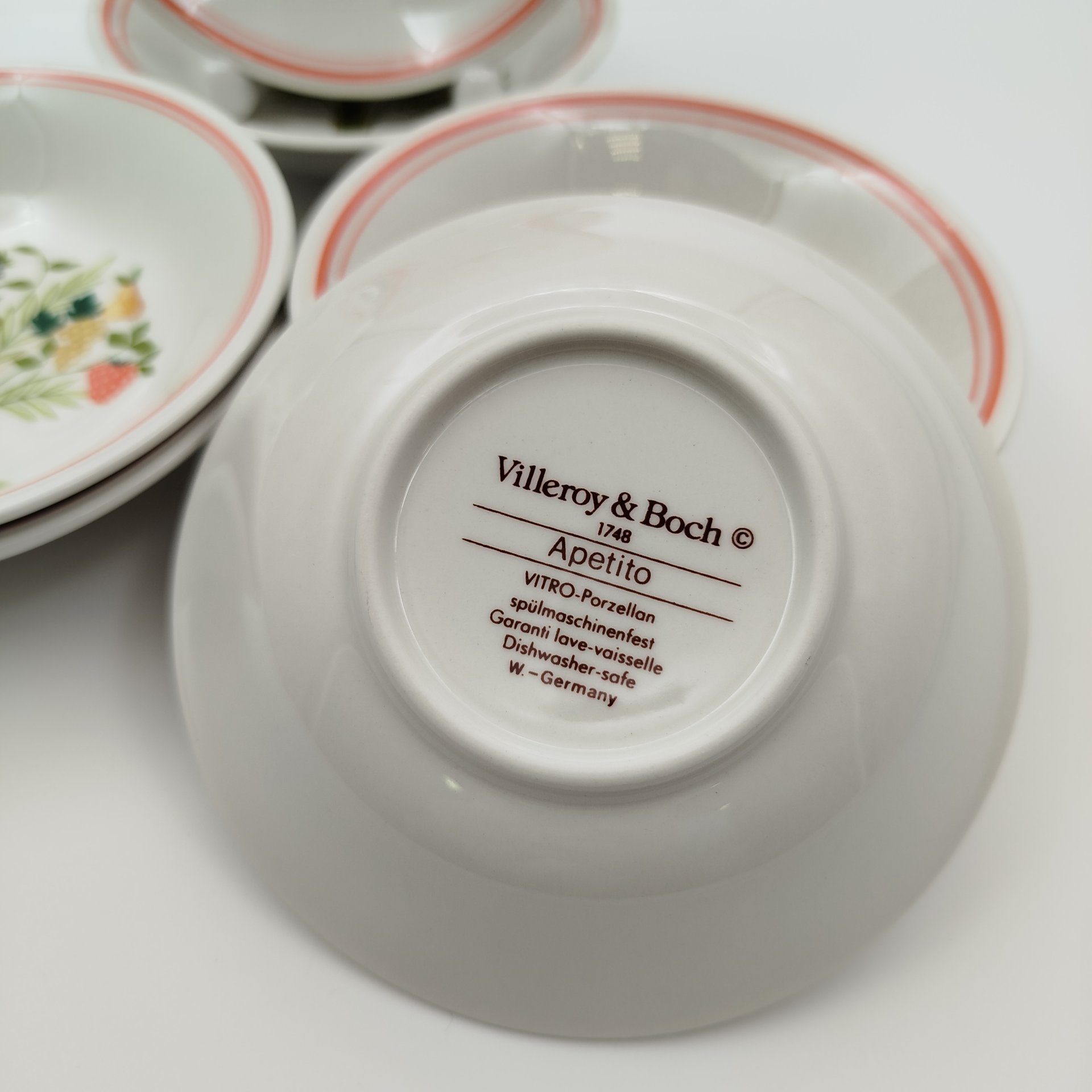 Набор салатников (мисок) для подачи закусок (7 предметов),  коллекция Bon Appetit, Villeroy & Boch