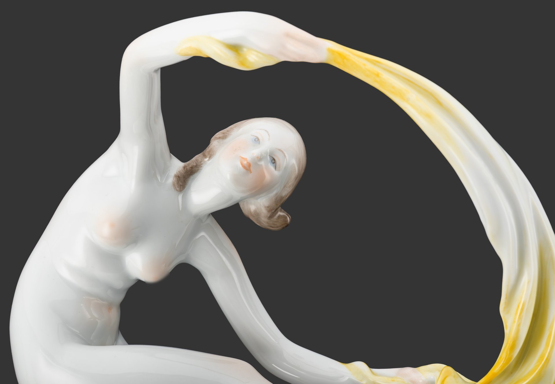 Статуэтка "Танцовщица", фарфор, роспись, золочение, Herend (Херенд), Венгрия, 1970-1990 гг.