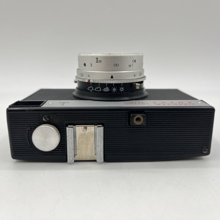 Фотоаппарат "Смена-8М" в оригинальном кофре и коробке, ЛОМО (Ленинградское оптико-механическое объединение)