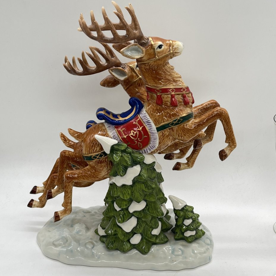 Статуэтка "Рождественские олени"