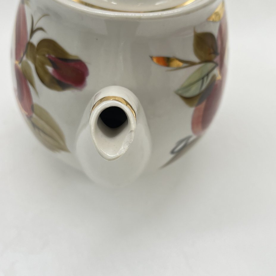 Чайник заварочный с расписным цветочным декором