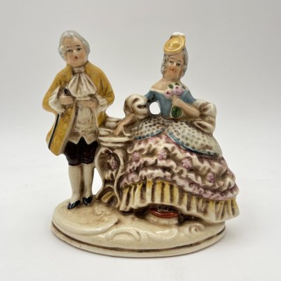 Статуэтка "Галантная сцена", фарфор, роспись, 1970-1990 гг.