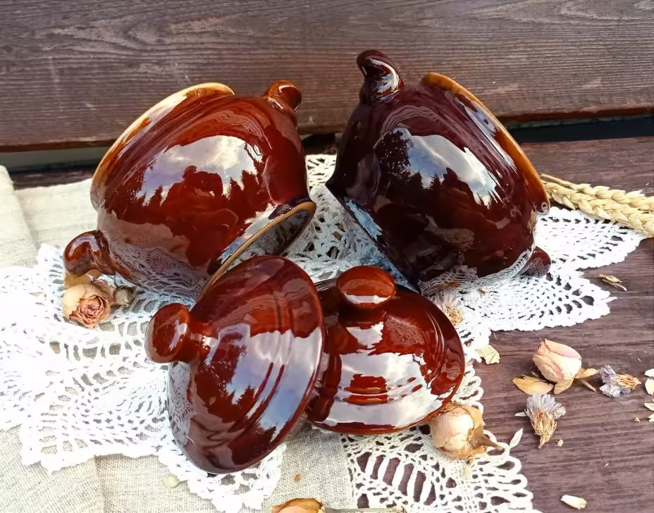 Горшочки для запекания, 2шт.