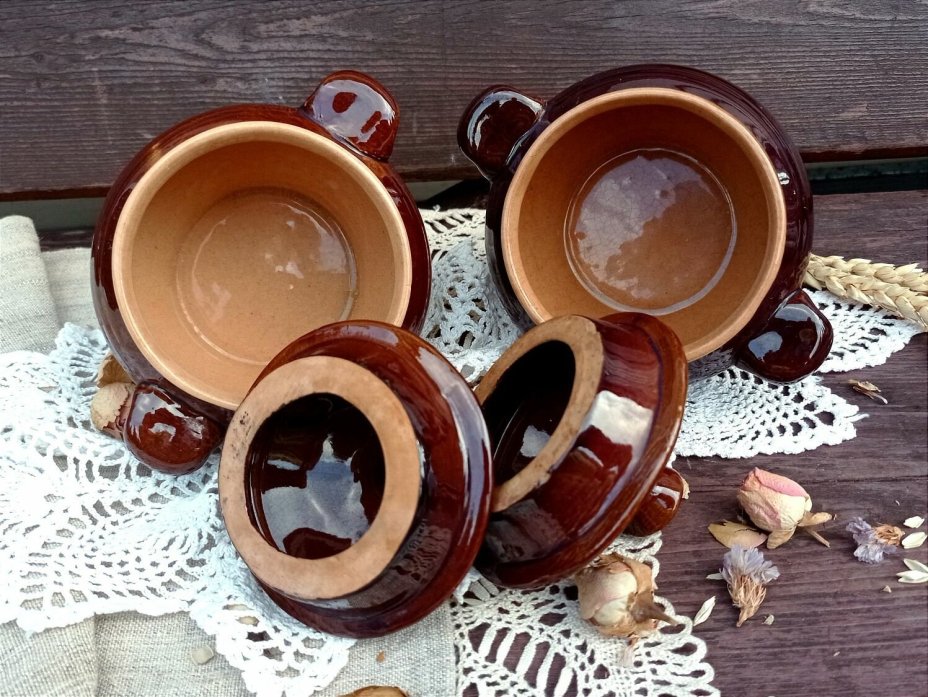 Горшочки для запекания, 2шт.