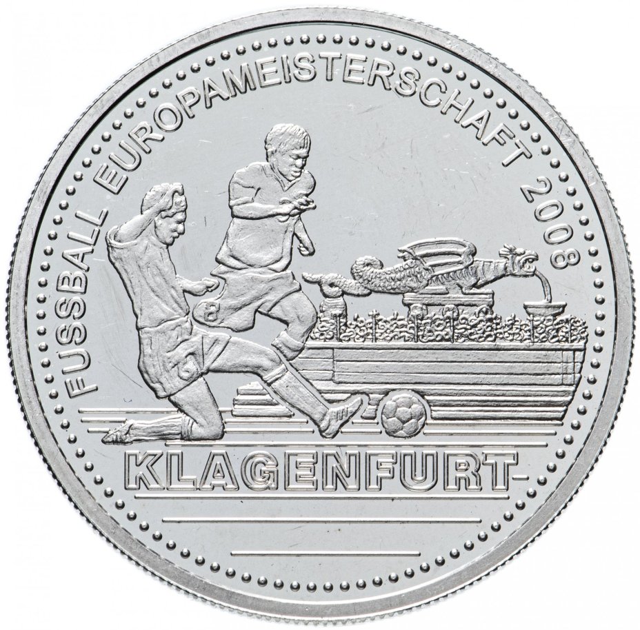 Жетон "Чемпионат Европы по футболу, Германия" 2007